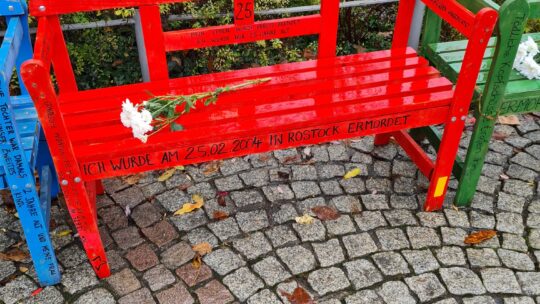 Gedenken an die Opfer des NSU in Zwickau 04. November 2022